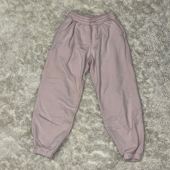 Soft pink sweatpants - Picture 1 of 2